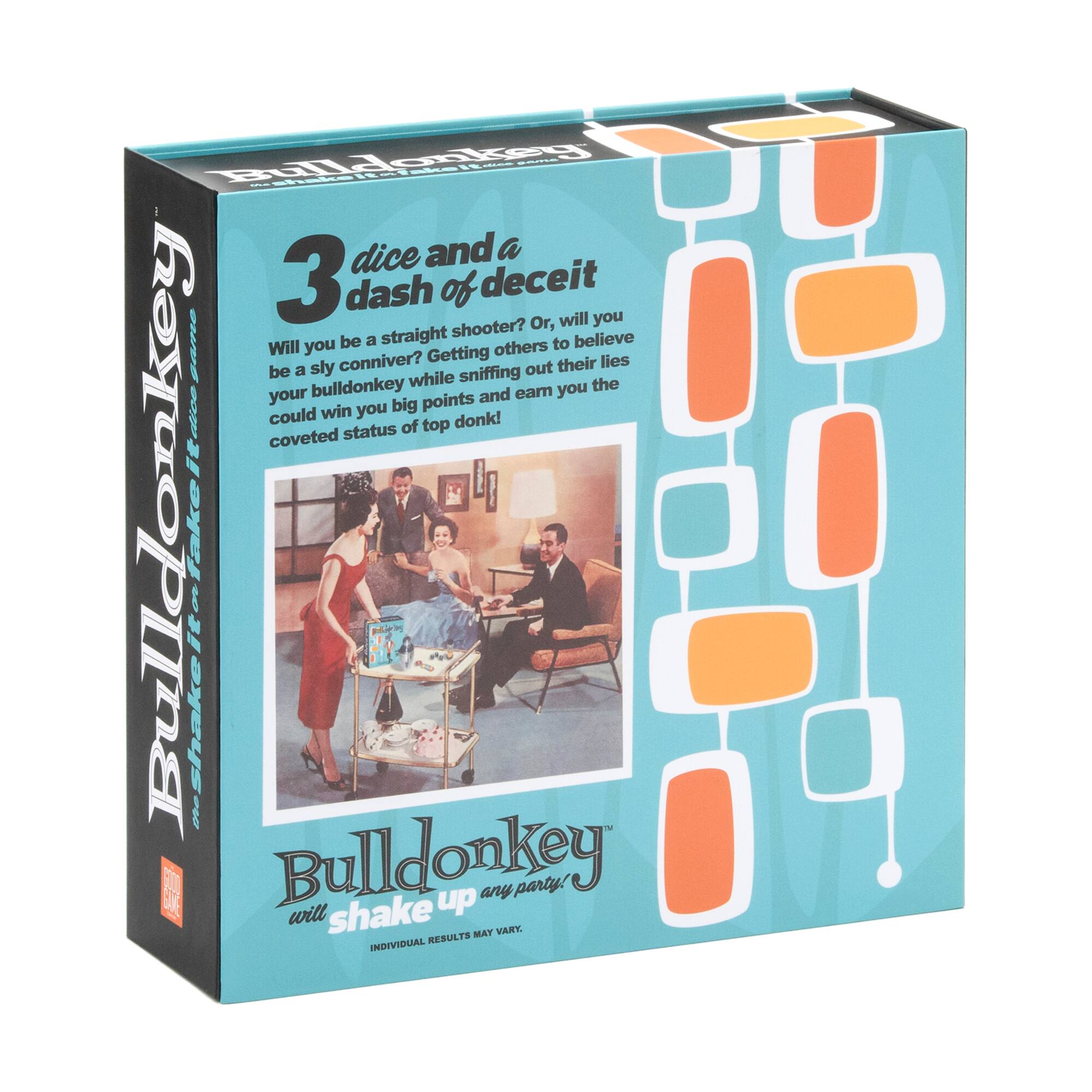 Bulldonkey - The Shake It or Fake It Dice Game